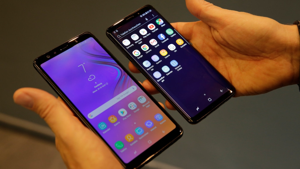 Samsung Galaxy A7 (2018) vs. Galaxy S9