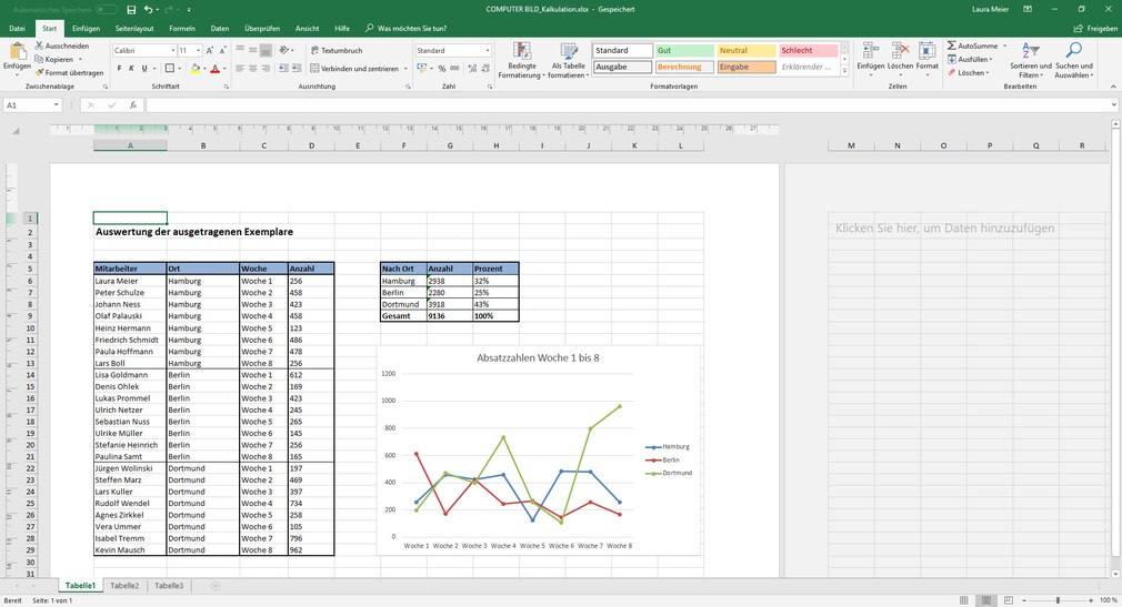 Screenshot 1 - Microsoft Excel 2021