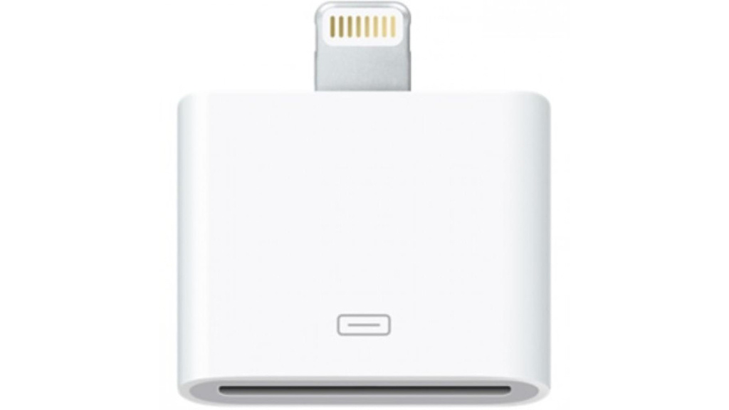 snorkel Het eens zijn met Gemaakt van Apple Lightning-auf-30-Pin-Adapter - COMPUTER BILD