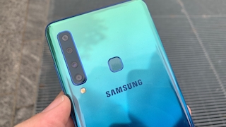 Samsung Galaxy A9 (2018) mit vier Kameras