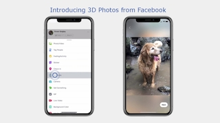 Facebook 3D-Fotos auf iPhone