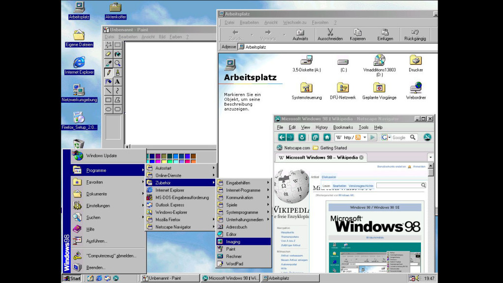 Amazon Algorithmus Bewirbt Windows 98 Computer Bild