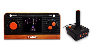 Atari Handeheld und Joystick