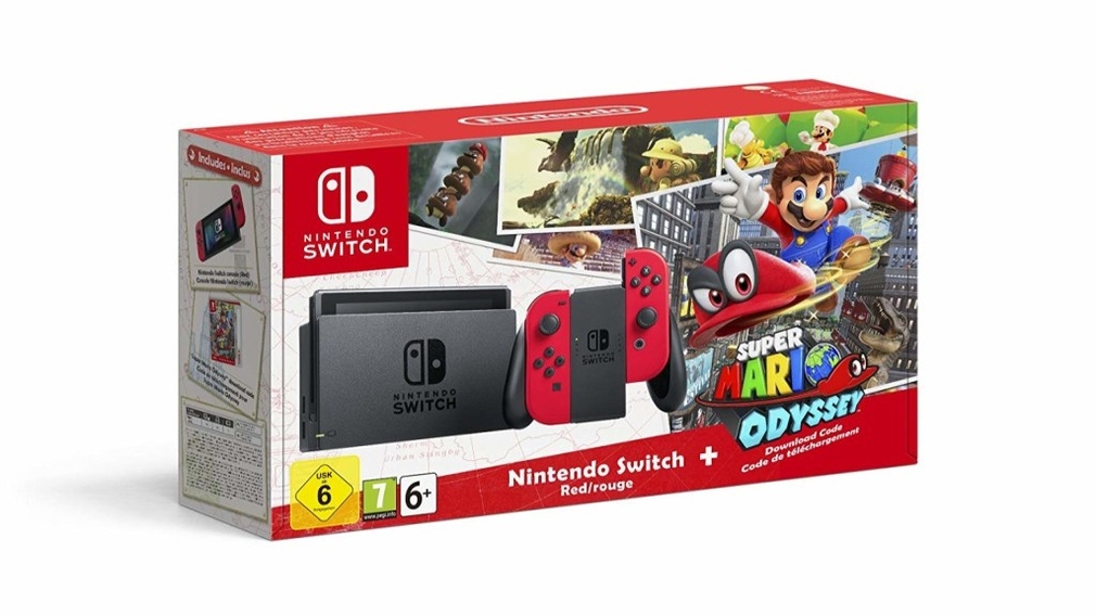 Nintendo Switch: Die besten Bundles Nintendo Switch inklusive „Super Mario – Odyssey”. 