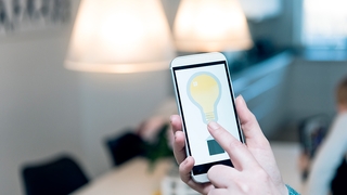 smarte Lampe App-Steuerung