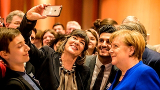 Angela Merkel Selfie