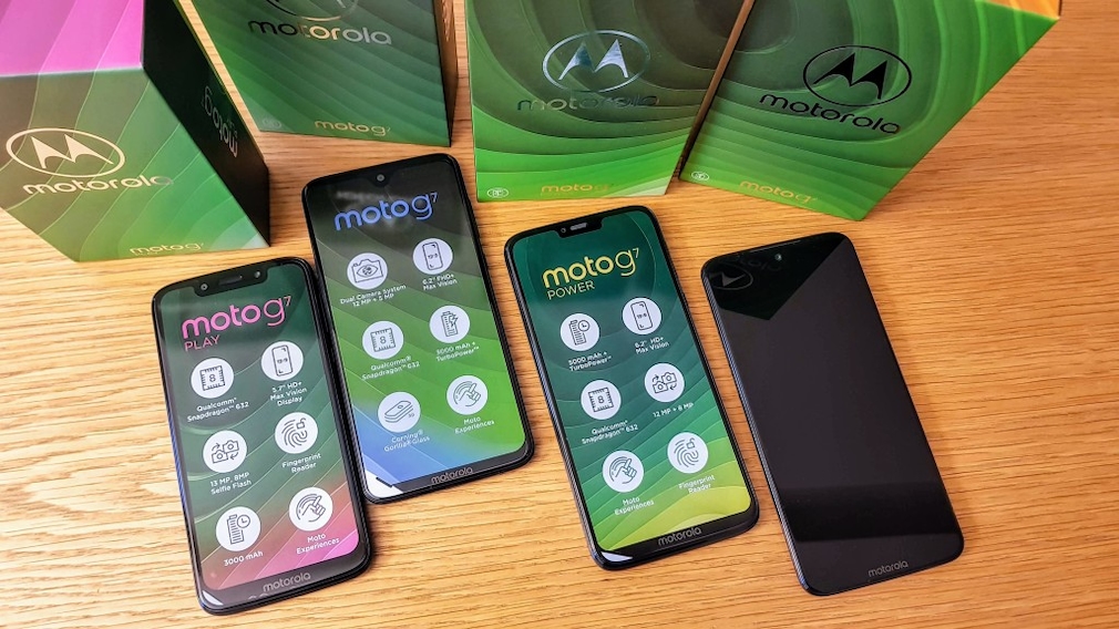 Motorola Moto G7 Play, Moto G7, Moto G7 Power, Moto G7 Plus