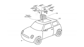 Microsoft-Patentantrag: En-route-Paket-Drohne