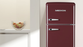 Medion Retro-Kühlschrank bei Aldi Süd