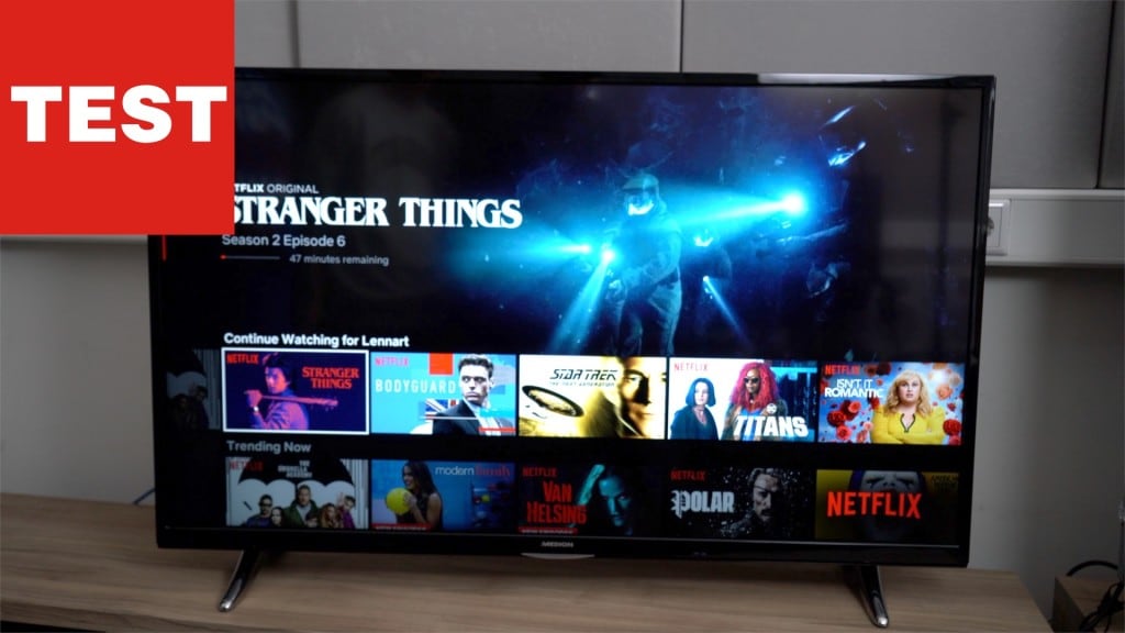 Medion X14907 Günstiger 4KFernseher von Aldi Nord