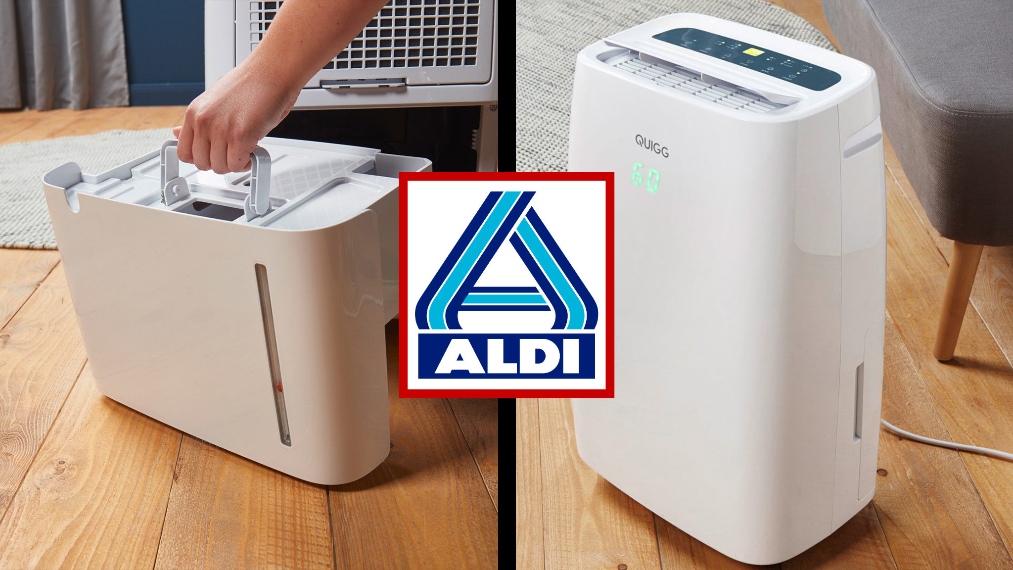 Luftentfeuchter bei Aldi Modell von Quigg im Angebot COMPUTER BILD