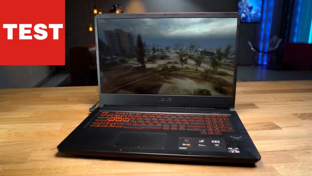 Asus Tuf Fx705dy Gaming Notebook Im Video - 
