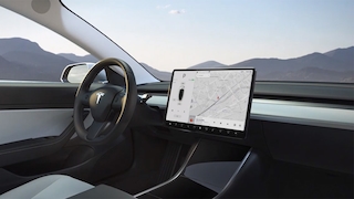 Tesla Model 3 Display