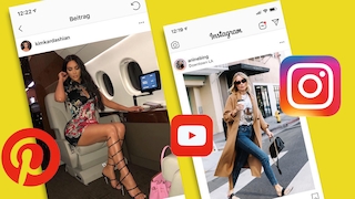 Social Media: Erkennen Sie die Werbung? Einkaufen mit Snapchat, Instagram & Co. – neue Funktionen sollen es möglich machen. 