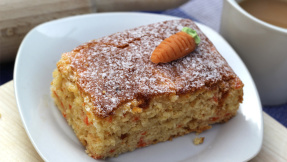 Dieser perfekte Möhrenkuchen klappt ohne Mehl!