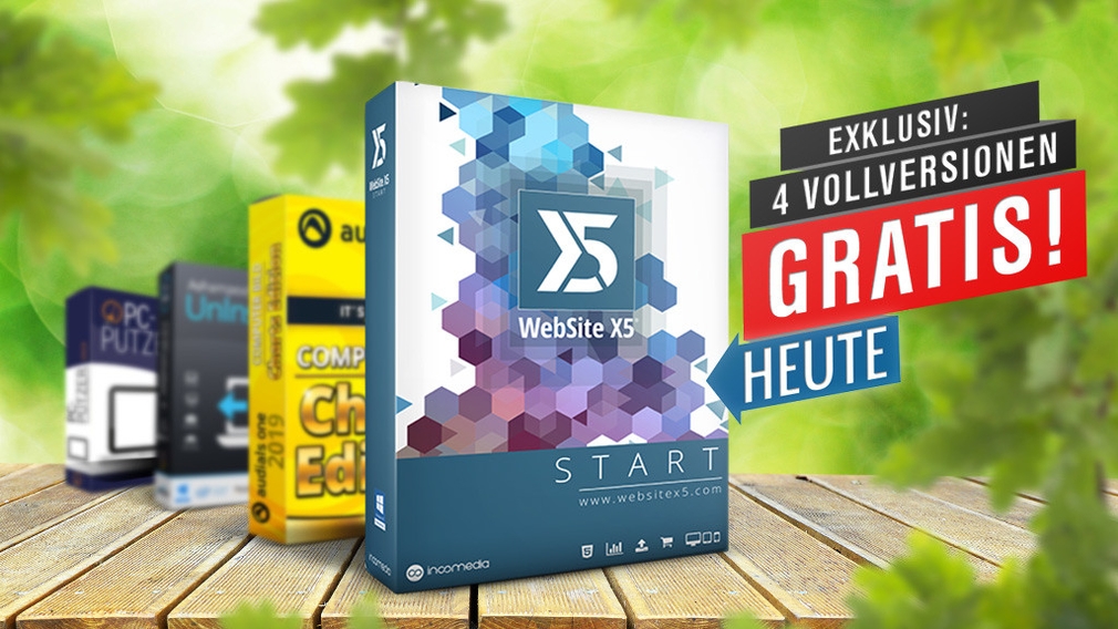 WebSite X5 Start gratis Vollversion