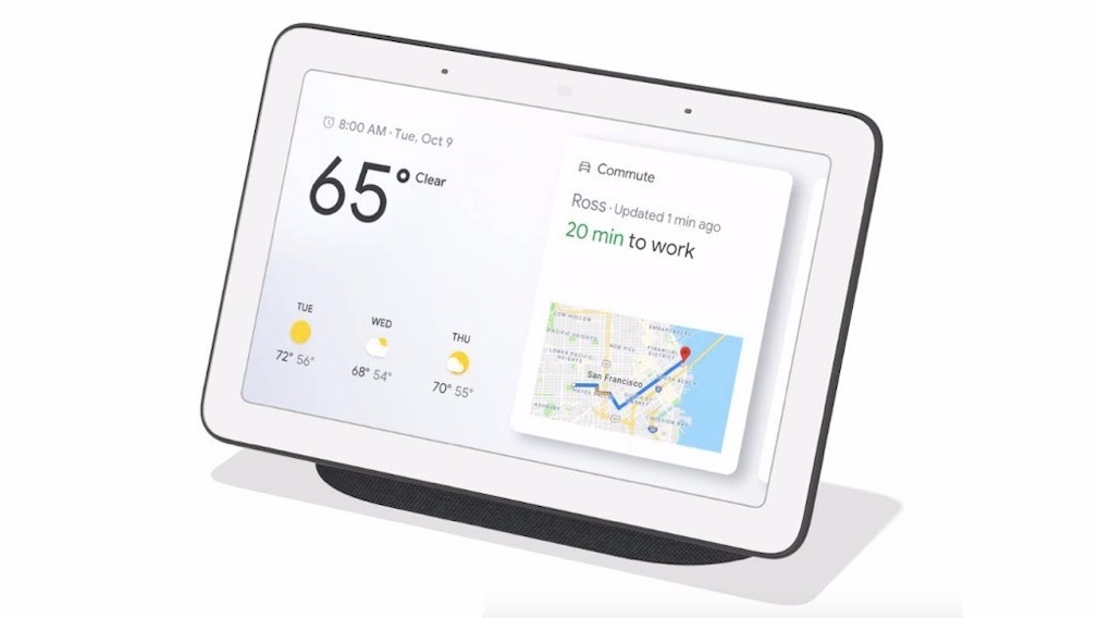 Google I/O 2019: Android 10, Pixel 3a & Co. – alle Highlights Googles Home Hub soll unter anderem als Schaltzentrale fürs smarte Heim dienen. 