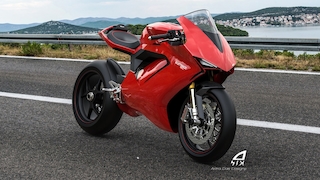 Ducati Elettrico: Design-Entwurf von Aritra Das