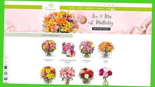 Exklusiver Online-Gutschein für Blumensträuße zum Muttertag