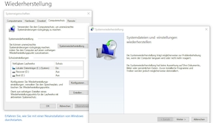 Windows 10: Systemwiederherstellung