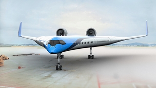 Flugzeug der Zukunft Flying V