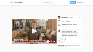 Deepfake-Video mit Mark Zuckerberg