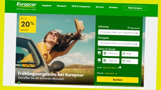 20 Prozent Ermäßigung bei Europcar