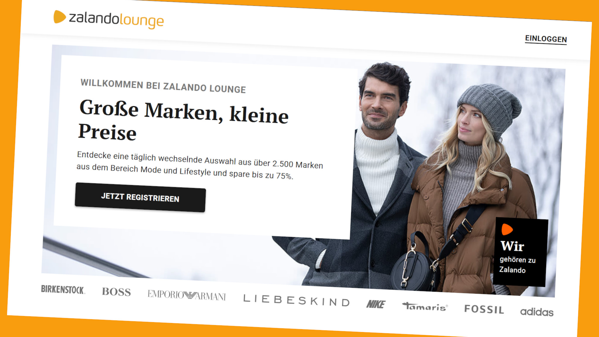 armani zalando sale
