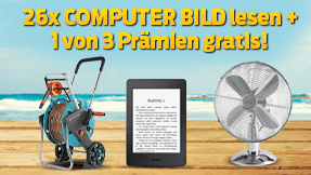 COMPUTER BILD ein Jahr lesen und Gratis-Prämie sichern