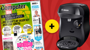 COMPUTER BILD lesen: Tassimo-Maschine gratis sichern