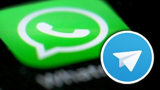 WhatsApp und Telegram