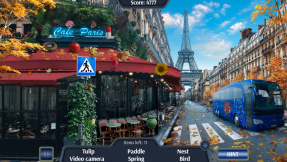 Wimmelbild: Travel to France