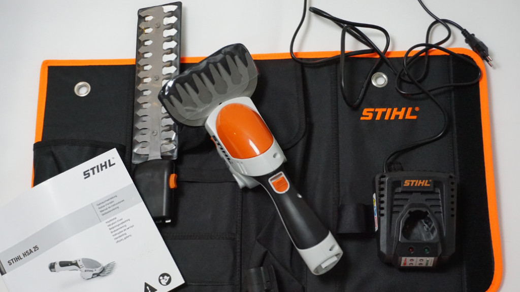 Stihl HSA 25 AkkuGras/Strauchschere im Test COMPUTER BILD