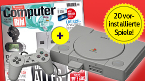 PlayStation Classic gratis zum COMPUTER BILD-Abo!