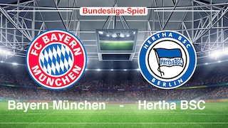 Bayern gegen Hertha