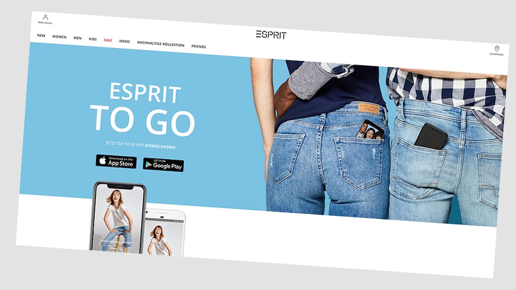 Esprit Rabatt für AppNutzung COMPUTER BILD