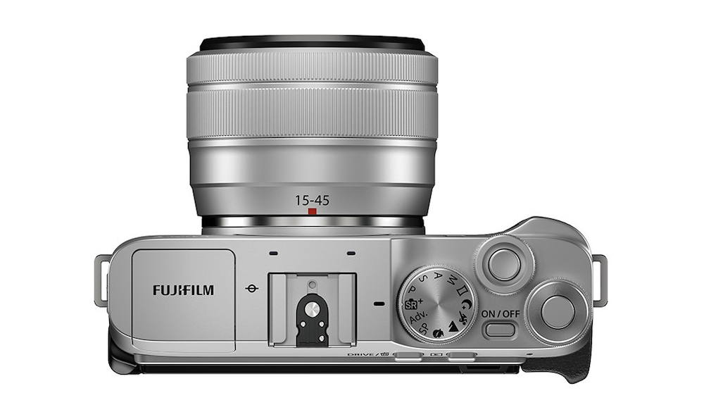 Fujifilm X-A7 – Oberseite