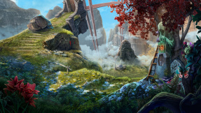 Wimmelbild: Skyland – Seele des Gebirges