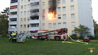Wohnungsbrand in München