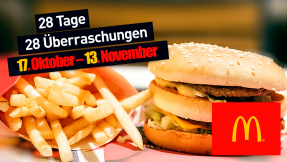 McDonald’s Countdown 2019: McMenü Small und Gewinnspiel