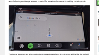 Google Maps: Inkognito-Modus