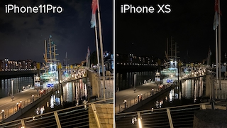 iPhone 11 vs. XS Nachtaufnahme