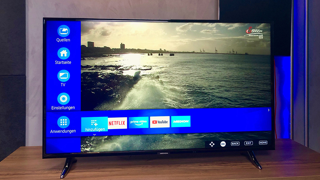 Medion Life X15060 Aldi Fernseher Im Test Audio Video Foto Bild