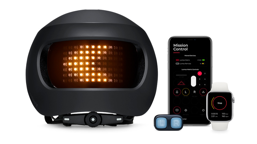 Apple Lumos Matrix Urban smarter Helm COMPUTER BILD