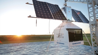 Abgestürzt: Samsungs SpaceSelfie-Pseudo-Satellit