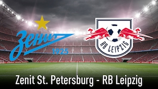 Champions League: St. Petersburg gegen RB Leipzig