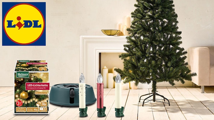 Lidl-Weihnachtsdeko: Lichterketten & Co. beim Discounter