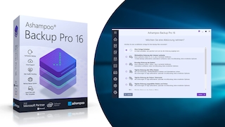 Dateien duplizieren unter Windows: Ashampoo Backup 16 als Gratis-Vollversion Gehört zur Top-Liga der Security-Tools: Ashampoo Backup Pro 16.