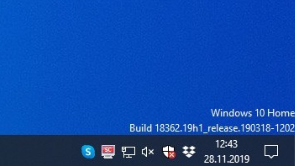 Windows-Version auf dem Desktop anzeigen