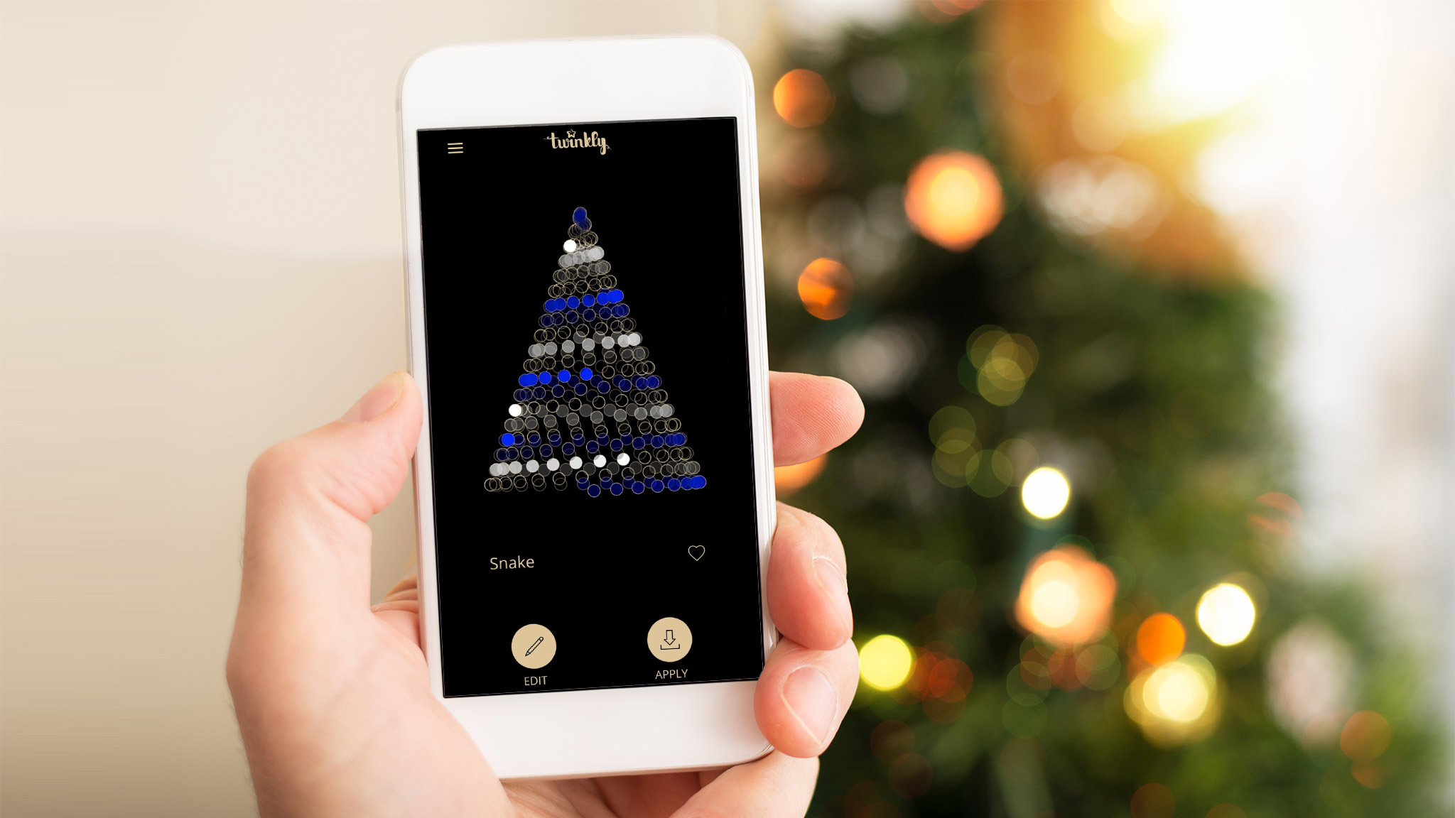 Smarte Weihnachtsbeleuchtung Mit App Steuerung Computer Bild